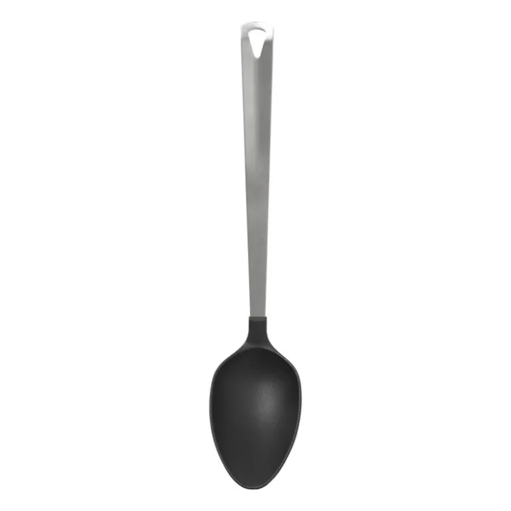 Xenos Opscheplepel London - zilverkleurig - 32.5 cm- Keukengerei