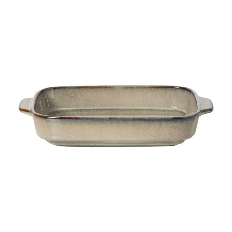 Xenos Ovenschaal Toscane M - beige - 5.3x28x17.5 cm- Ovenschalen