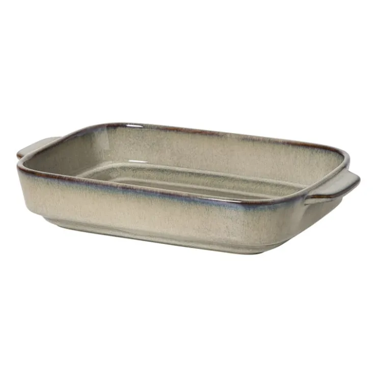 Xenos Ovenschaal Toscane M - beige - 5.3x28x17.5 cm- Ovenschalen
