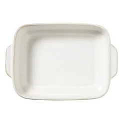 Xenos Ovenschaal Toscane S - wit - 5x22x15 cm- Ovenschalen