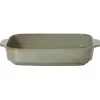 Xenos Ovenschaal Toscane XL - groen - 7.3x38.8x24 cm- Ovenschalen