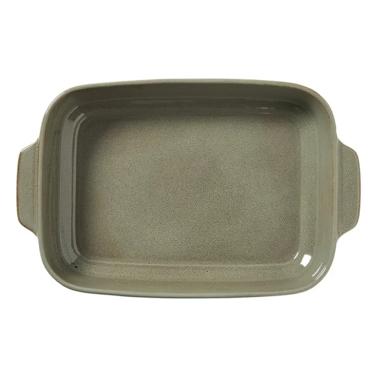 Xenos Ovenschaal Toscane XL - groen - 7.3x38.8x24 cm- Ovenschalen