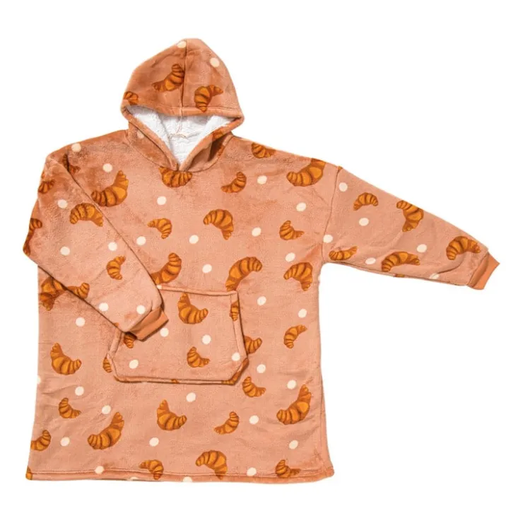 Xenos Oversized hoodie croissant - one size- Winterartikelen