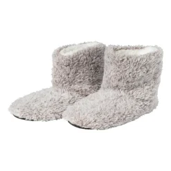Xenos Pantoffels gemeleerd - lichtgrijs - maat 39-40- Winterartikelen