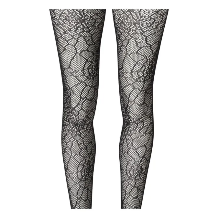 Xenos Panty halloween spinnenweb - one size- Verkleedkleding