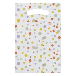 Xenos Papieren uitdeelzakjes - confetti - set van 10- Kinderfeestjes