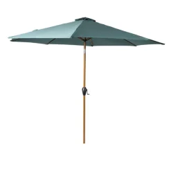 Xenos Parasol Sevilla - groen - ø14x152 cm- Parasols