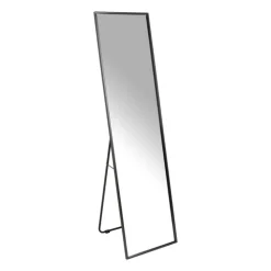Xenos Passpiegel Basix - zwart - 40x150 cm- Passpiegels