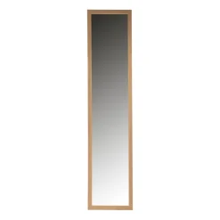 Xenos Passpiegel staand - bruin - 155x35x51 cm- Passpiegels