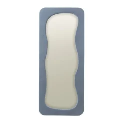 Xenos Passpiegel wave teddy - blauw - 168x70 cm- Kerstcadeaus|Passpiegels