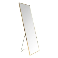 Xenos Passpiegel XL - goudkleurig - 50x150 cm- Passpiegels