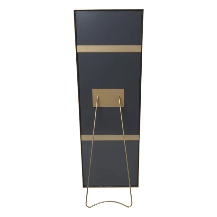 Xenos Passpiegel XL - goudkleurig - 50x150 cm- Passpiegels