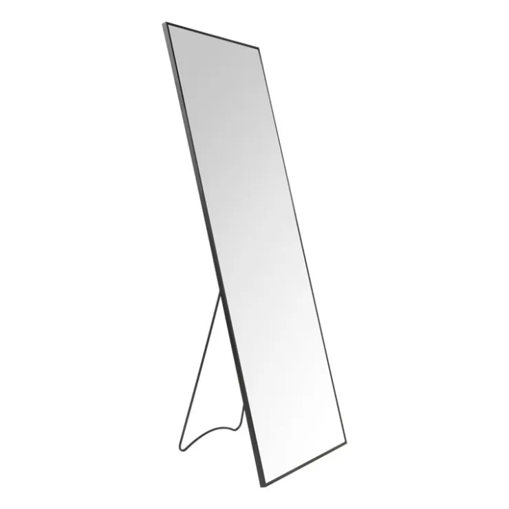 Xenos Passpiegel XL - zwart - 50x150 cm- Passpiegels