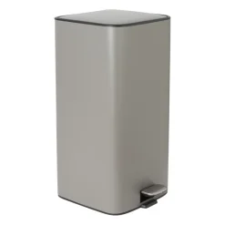 Xenos Pedaalemmer guard - grijs - 28 liter- Pedaalemmers