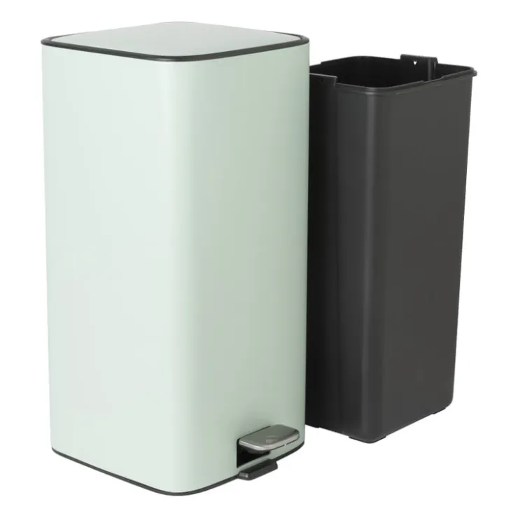 Xenos Pedaalemmer guard - groen - 28 liter- Pedaalemmers