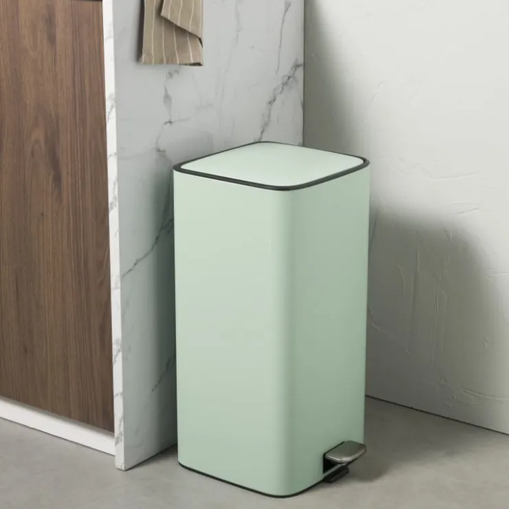Xenos Pedaalemmer guard - groen - 28 liter- Pedaalemmers
