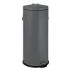 Xenos Pedaalemmer retro look - grijs - 30 liter- Pedaalemmers|Prullenbakken