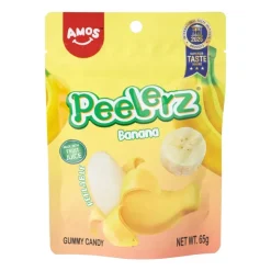 Xenos Peelerz banaan - 65 gram- Snoep