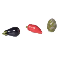 Xenos Peper- of zoutvaatje peper - rood - 4x4x4 cm- Keukengerei