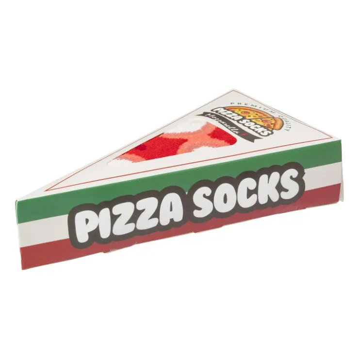 Xenos Pizza sokken - diverse varianten - maat 36-41- Huissokken