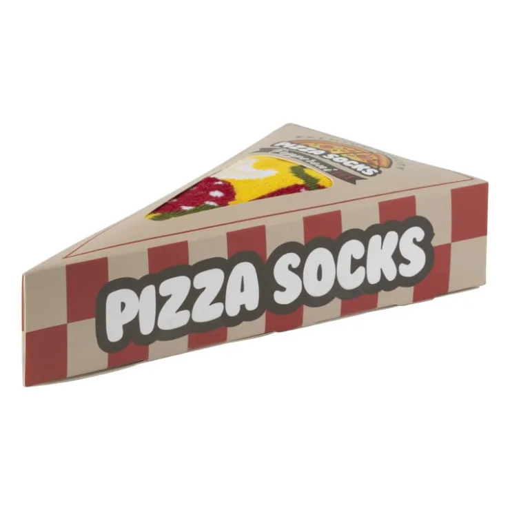 Xenos Pizza sokken - diverse varianten - maat 36-41- Huissokken