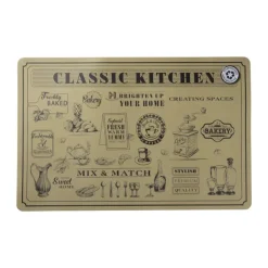 Xenos Placemat keuken - 43.5x28.5 cm - diverse varianten- Placemats