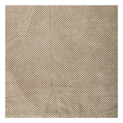 Xenos Plaid blokje - beige - 130x160 cm- Plaids