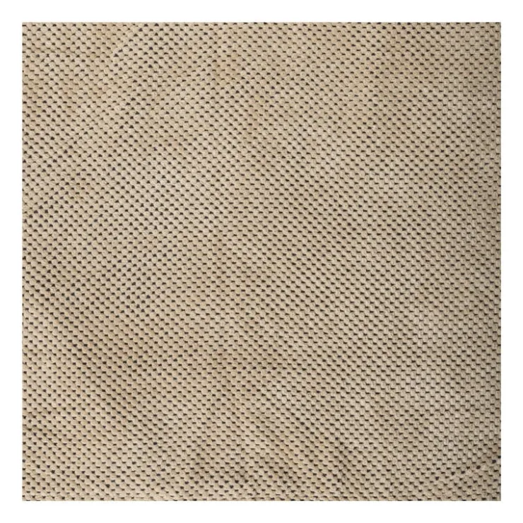 Xenos Plaid blokje - beige - 130x160 cm- Plaids