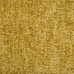 Xenos Plaid chenille met kwastjes Mieke - geel - 170x130 cm- Plaids