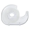 Xenos Plakband houder - transparant - 14x10x3 cm- Knutselspullen