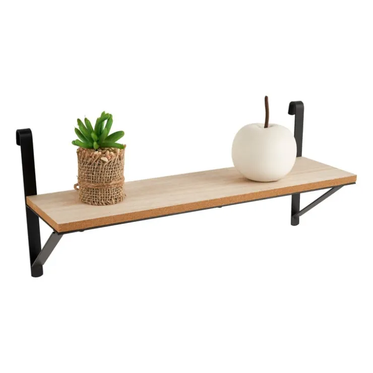 Xenos Plankje voor wandrek - 18x40x12 cm- Wandrekken