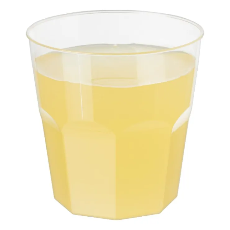 Xenos Plastic glazen - 160 ml - set van 12- Wegwerpservies
