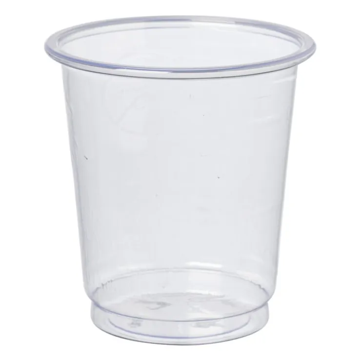 Xenos Plastic shotglazen - 40 ml - set van 40- Wegwerpservies|Shotglaasjes