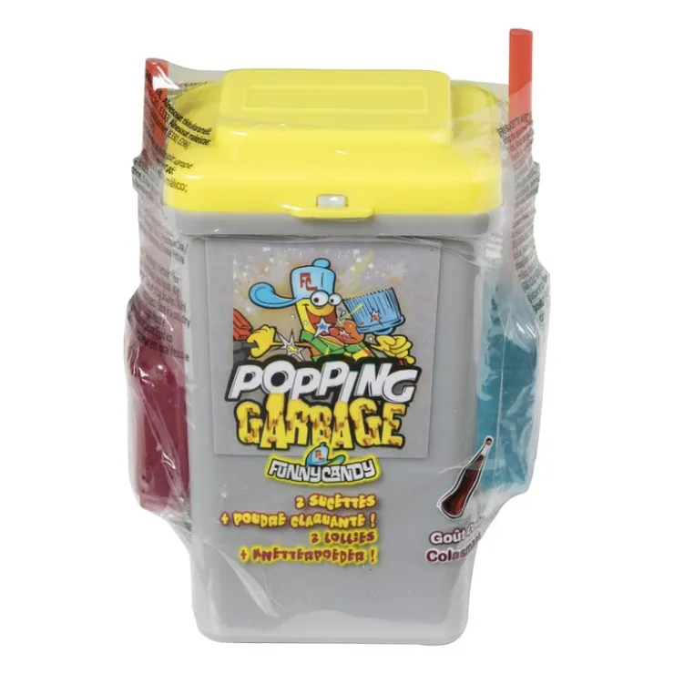 Xenos Poppin garbage - 40 g- Amerikaanse Keuken|Snoep