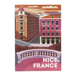 Xenos Posters city - set van 3 - 10x15 cm- Posters
