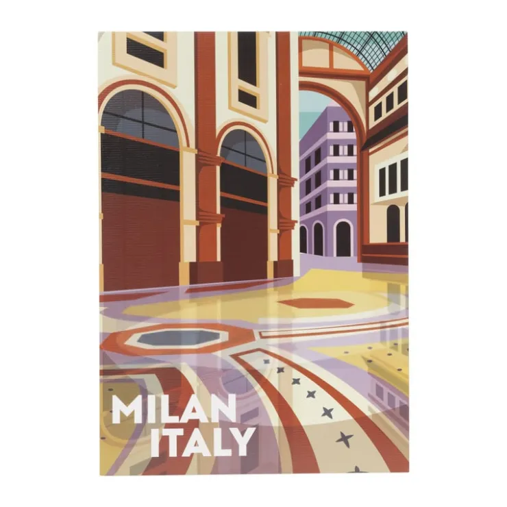 Xenos Posters city - set van 3 - 10x15 cm- Posters