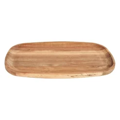 Xenos Presenteerplank Acacia - 34x19.7 cm- Borrelplanken|Kaarsenplateaus