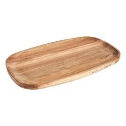 Xenos Presenteerplank Acacia - 34x19.7 cm- Borrelplanken|Kaarsenplateaus