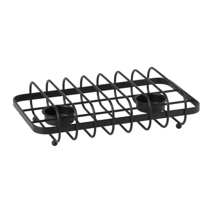 Xenos Rechaud - ijzer - 24.7x14.6 cm- Keukengerei|Theepotten