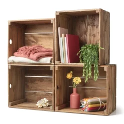 Xenos Recycle kist - 44x38x30 cm- Kratjes