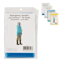 Xenos Regenponcho kids - diverse kleuren- Festivals