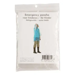 Xenos Regenponcho kids - diverse kleuren- Festivals