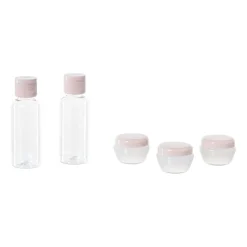 Xenos Reisflesjes set van 4 - diverse varianten- Reisflesjes