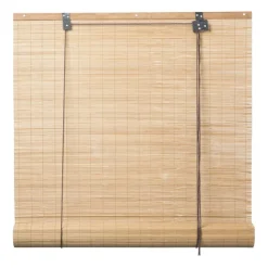 Xenos Rolgordijn bamboe smal - naturel - 150x180 cm- Rolgordijnen