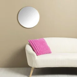 Xenos Ronde spiegel - ø50 cm - goud metalen lijst- Wandspiegels