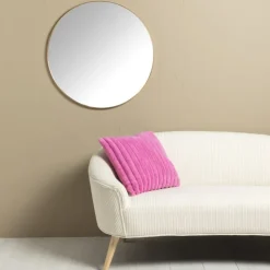 Xenos Ronde spiegel - ø70 cm - goud metalen lijst- Wandspiegels