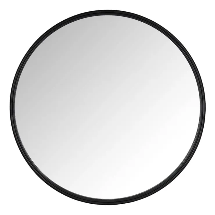 Xenos Ronde spiegel - ø50 cm - metalen lijst- Wandspiegels