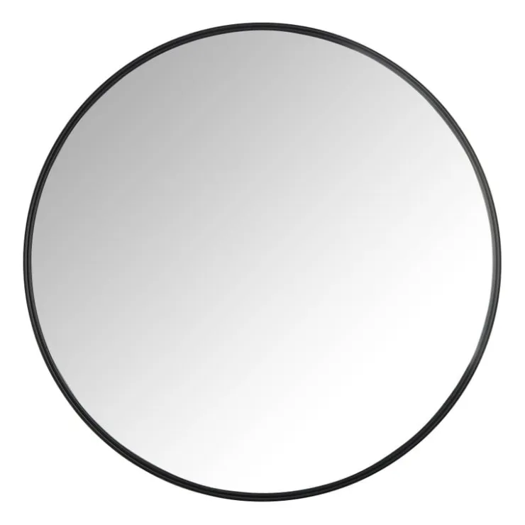 Xenos Ronde spiegel - ø70 cm - metalen lijst- Kerstcadeaus|Wandspiegels