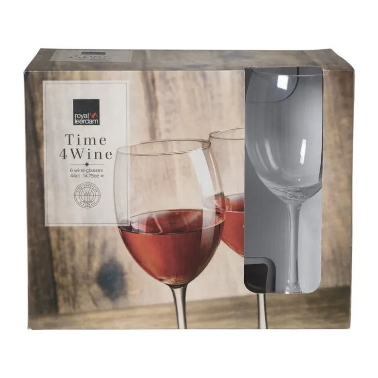 Xenos Royal Leerdam wijnglazen - 450 ml - set van 6- Glazensets|Wijnglazen