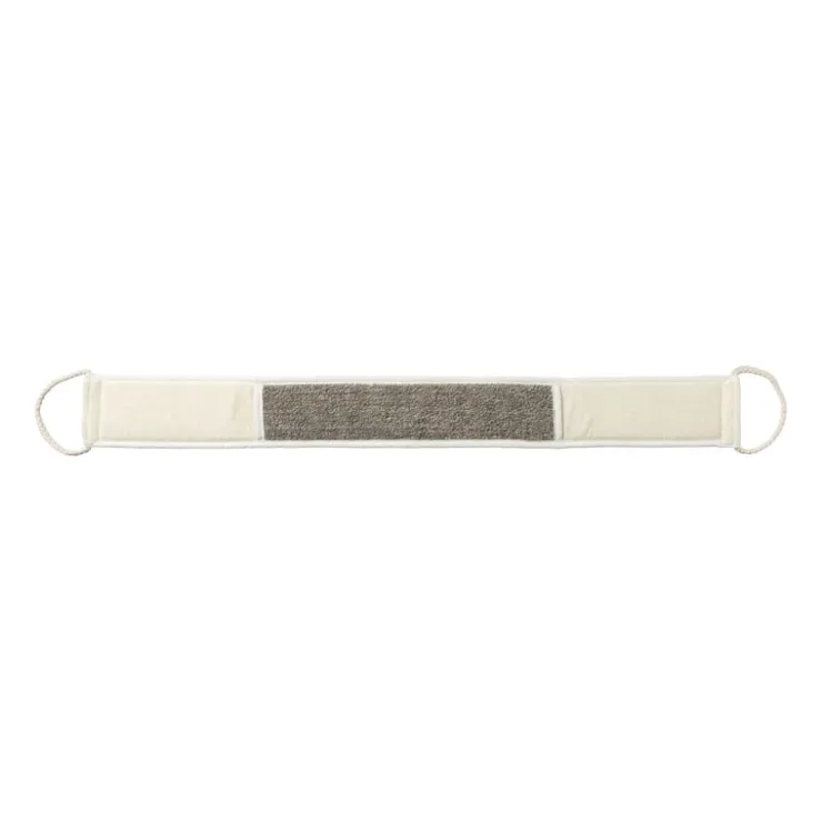 Xenos Rug scrubber - naturel - 75x8 cm- Badkamer Accessoires